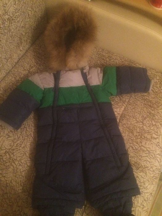 Детский зимний комбинезон