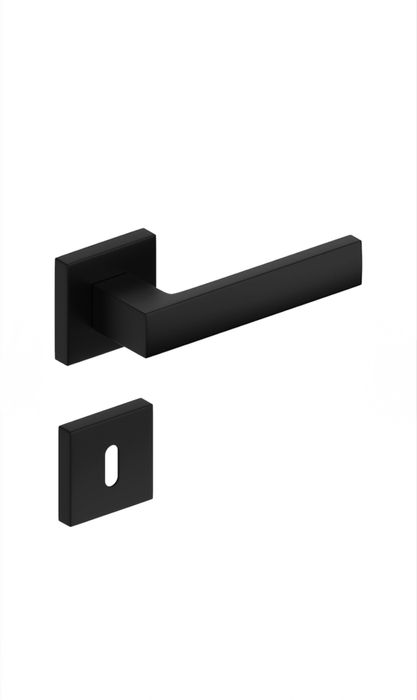 Vând 3 Uși de interior stil Scandinav cu toc metalic negru mat