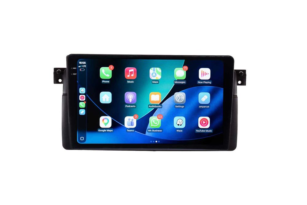 Navigatie BMW E46 Android 14 , Apple Carplay , Android Auto + Camera Marsarier