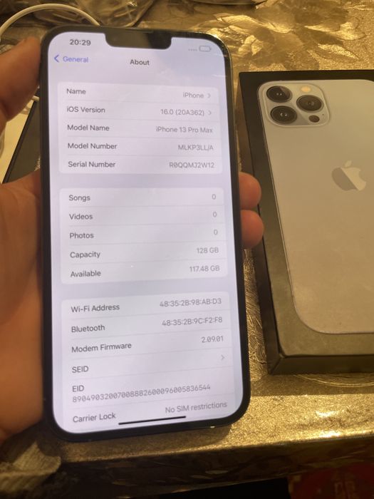 iphone 13 pro max 94%