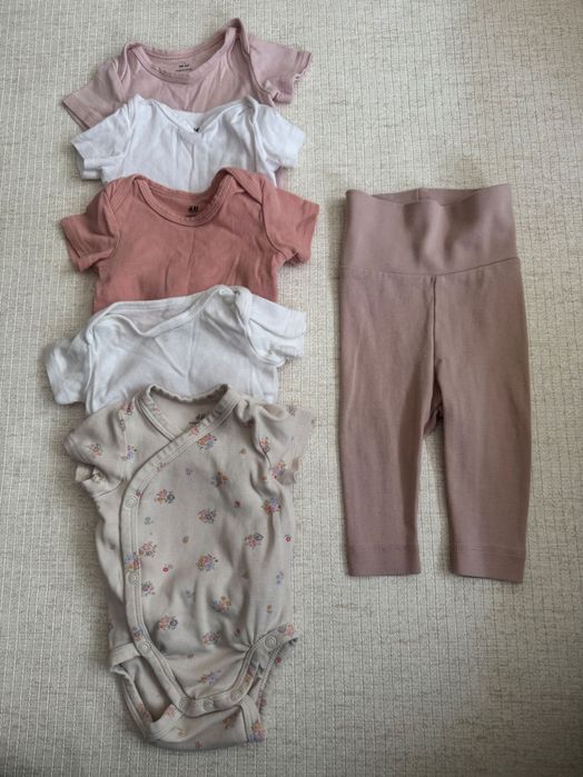 Лот за момиче бодита и клинове HM /56см