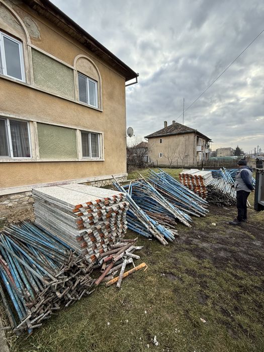 Chirie schela metalica, popici, cofraje, doka, montanti, grinzi, pene