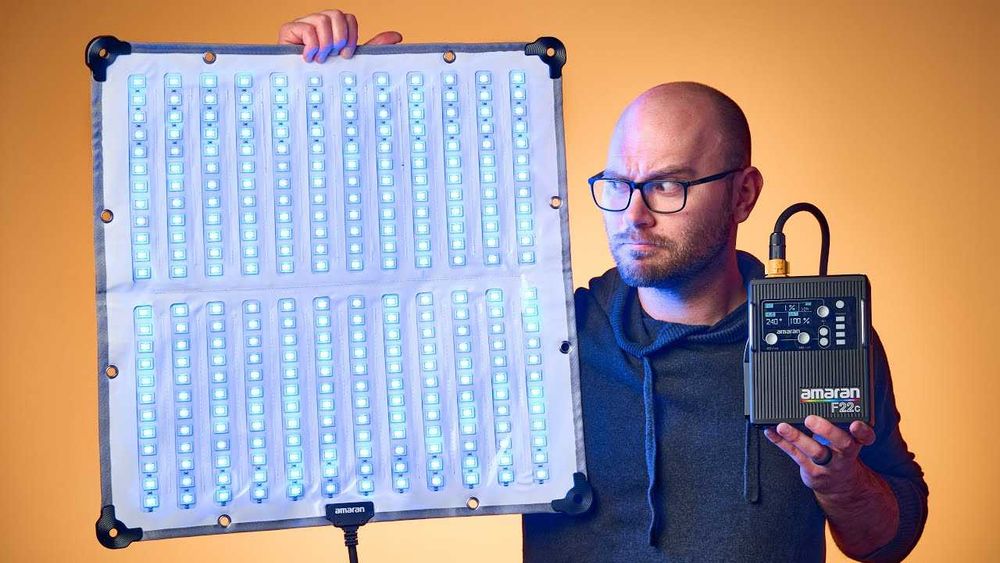 Amaran F22c RGB LED Flexible Light Mat (V-Mount)