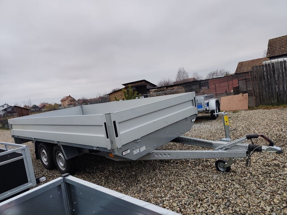Remorca auto noua 4x2 M 2700 kg.