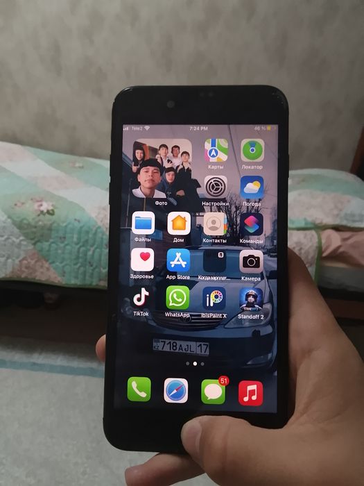 Аифон 7+ идеал сост 128гб 100%