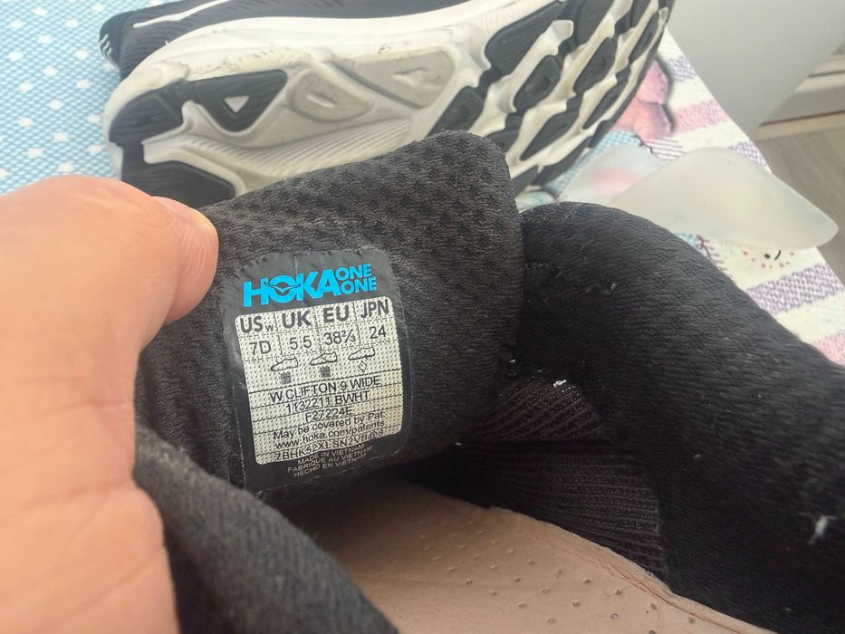 Hoka Clifton 9 Wide''оригинални маратонки 38 номер
