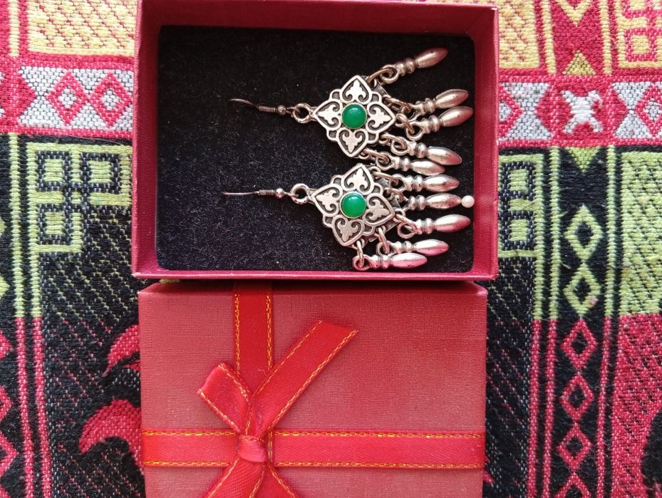 Серьги женские казахские