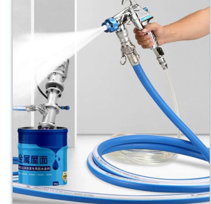 Помпа за безвъздушно шпакловане и боядисване 2800 W -дебит 18 л/мин.!