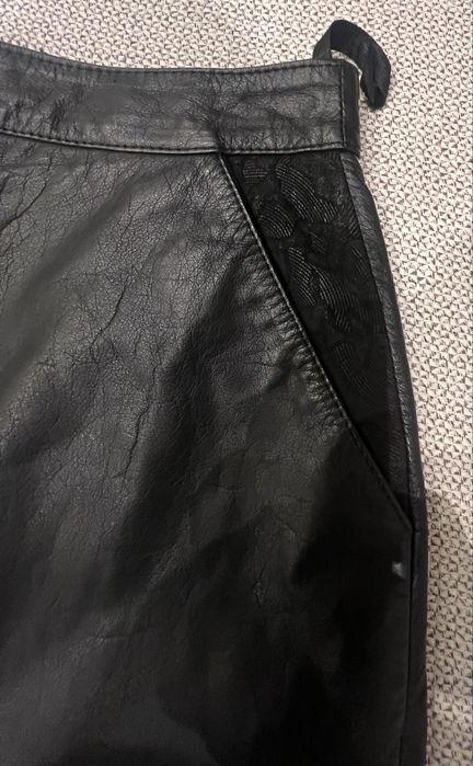 Fusta clasica din piele Vingar