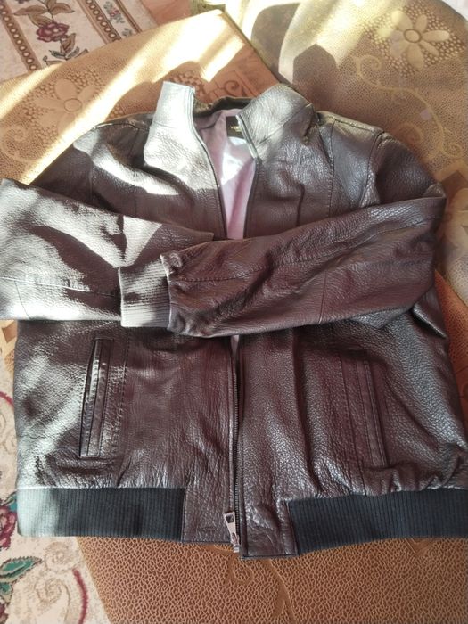 Куртка кожаная мужская