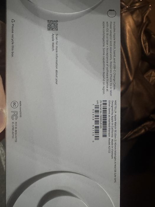 Apple Watch Se 2 40 Midnight  — НОВЫЙ