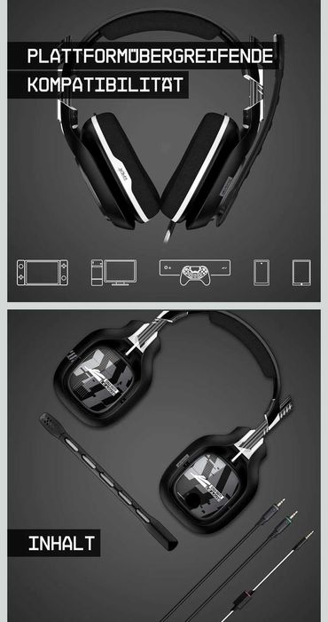 Casti Logitech Gaming Premium Call of duty league Astro a40