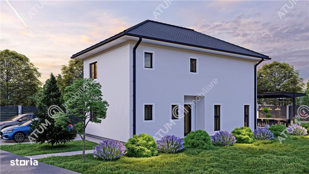 Casa individuala la cheie 4 camere decomandate 116 mp utili