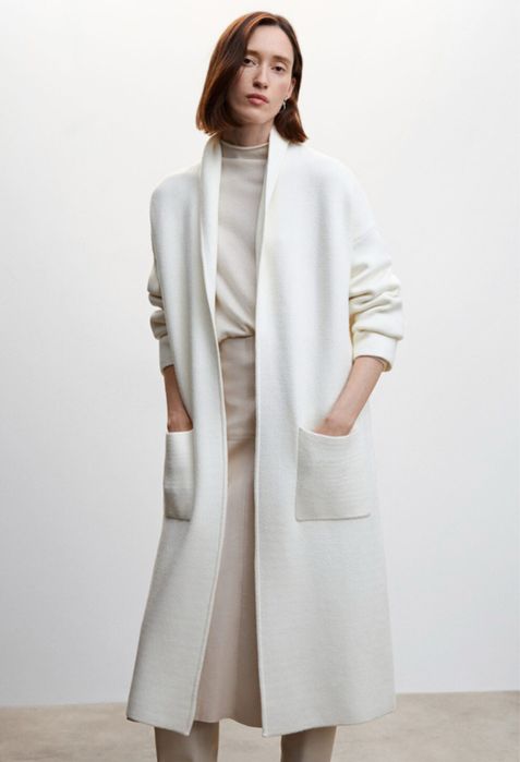 Жилетка/преходно палто Манго