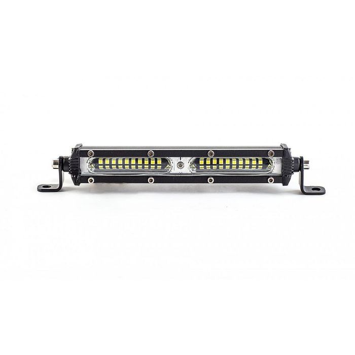 мощен led лед диоден бар 18.6 см 54w 18 led ултра тънък халоген ...