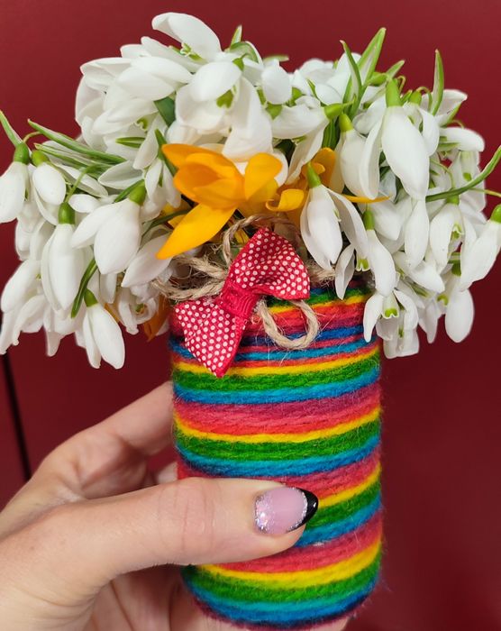 Ръчно, изработени бурканчета,бутилки и  вази на различни цени