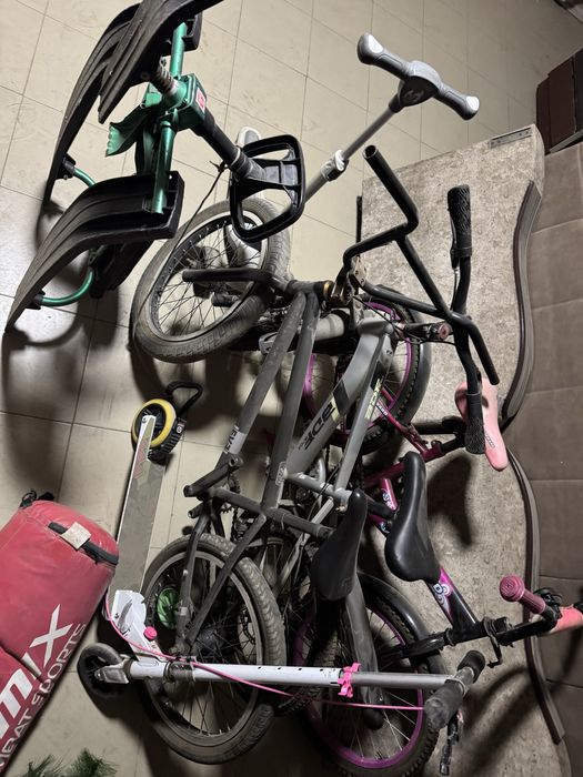 Продам 3 велосипеда, 2 самоката, 1 аргамак