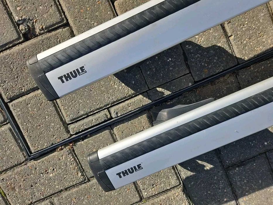 Thule Wingbar напречни греди за автомобили с повдигнат рейлинг