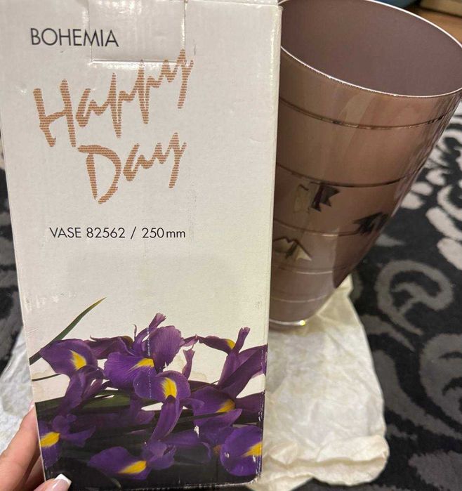 Ваза для цветов BOHEMIA (Чехия)