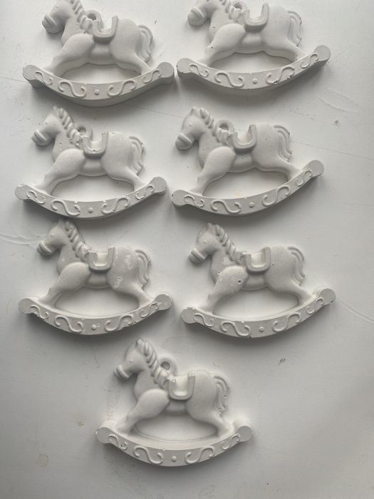 Лошадки из гипса для творчества