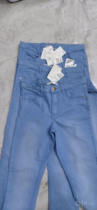 Джинсовые брюки фирмы H&M. Новые из Америки. 10-11-12 лет