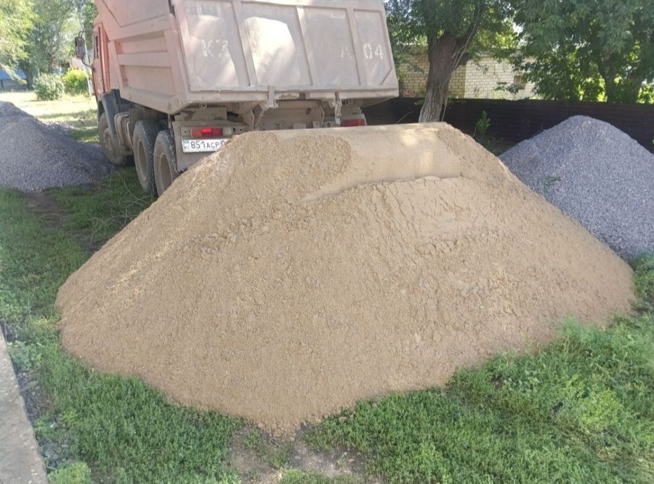 Песок речной мытый