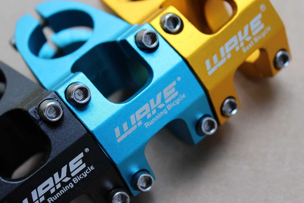 Pipe MTB Wake 45mm / 31.8mm - negru, verde, rosu, albastru, auriu