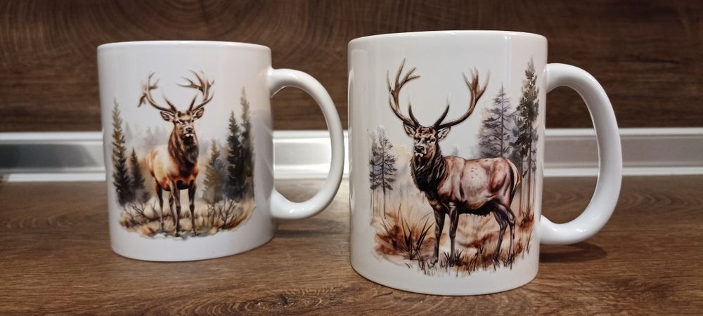 Порцеланови чаши с ловни мотиви - промо цена