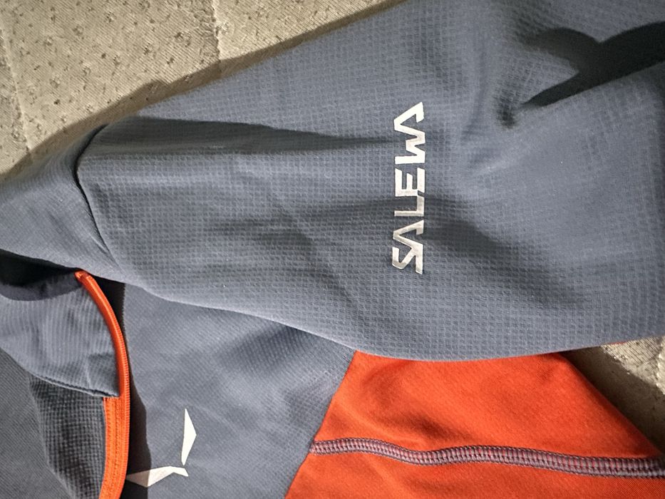 Salewa Ortles M L/s Zip Tee мъжко планинско горнище