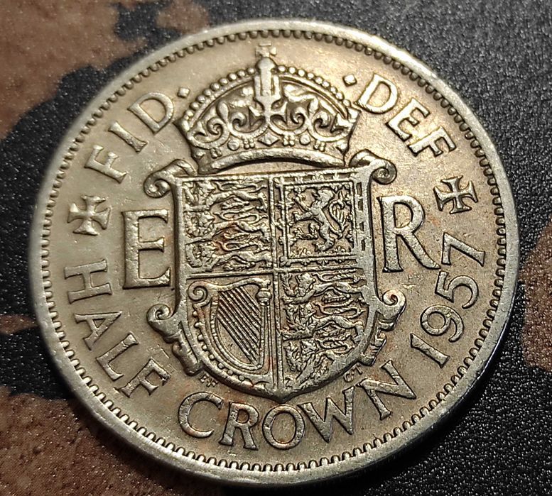 Монети Великобритания-7 бр.› Кралица Елизабет II(1955-1967)