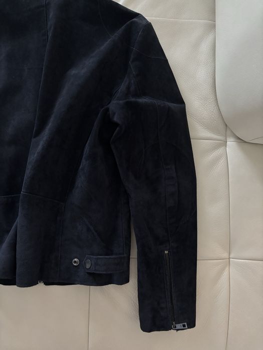 Geaca piele barbati Mango