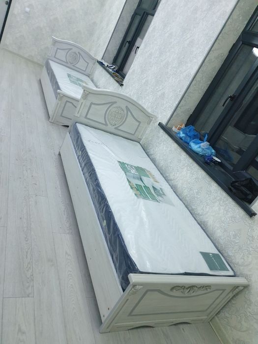 Krovat bir kishilik fasad mdf