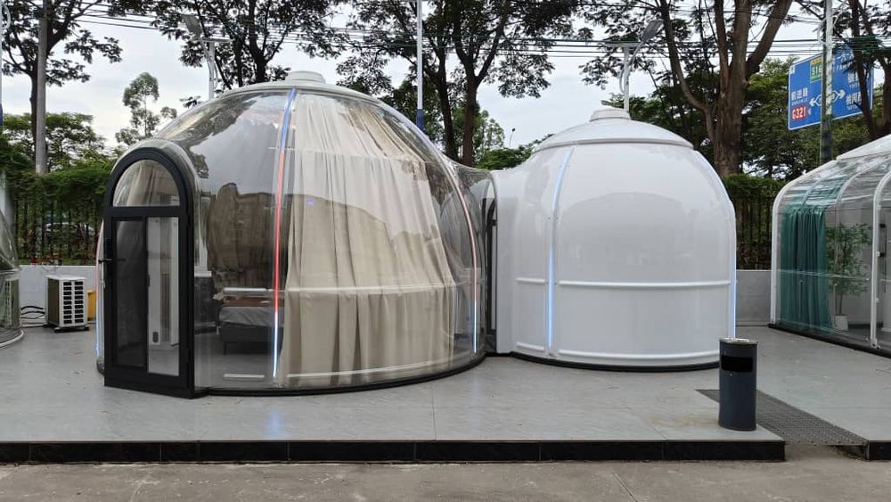 Tent cort glamping iglu