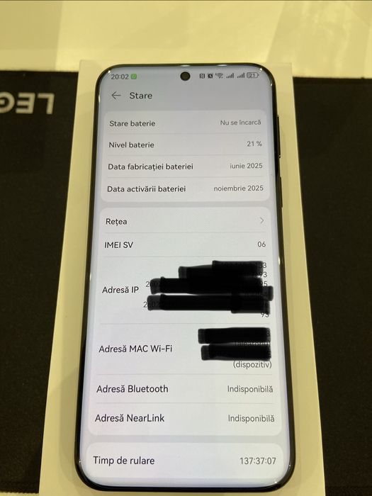 Vand Huawei Pura80 Pro