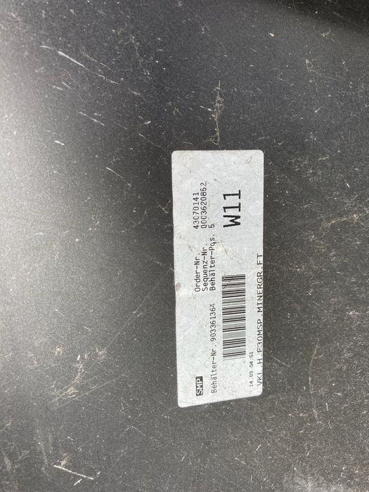 Оригинална Задна броня за Bmw F30. M-Sport. 12-19.