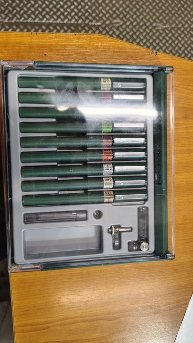Комплект Faber-Castell TGI-S Rapidograph – 9 пера