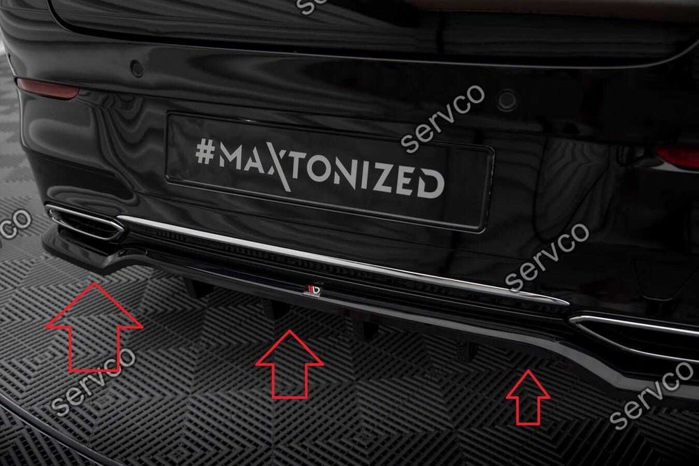 Pachet Body kit tuning Mercedes CLA C118 Coupe 2019- v1 Maxton Design