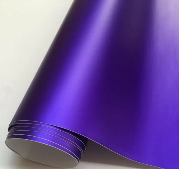 Folie colant MOV CROM POLISAT eliminare usoara a bulelor