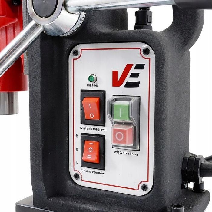 Masina de gaurit fixa, cu talpa magnetica, 15000N, 1500 W, dimensiuni