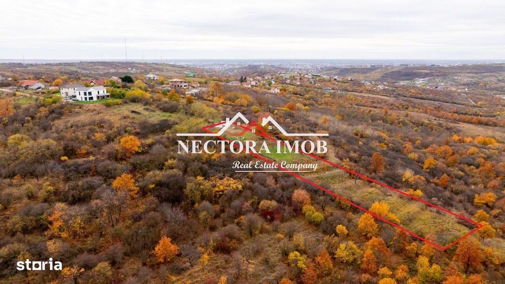 EXCLUSIVITATE Nectora Imob-Teren Intravilan cu panorama la lac,4837 mp
