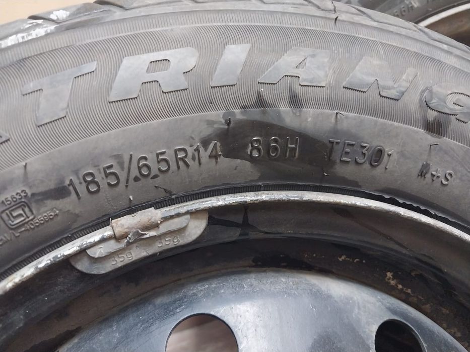 Шины продам R14  185/65 с дисками