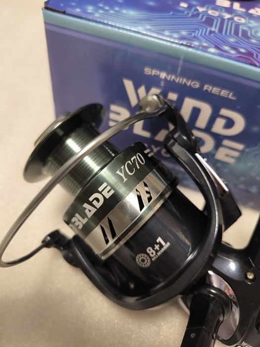 SET 3 Mulinete WIND BLADE YC 7000 8+1 Rulmenți NEW 2024