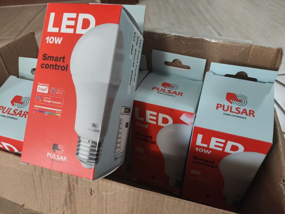 Bec smart Pulsar, soclu E27, wifi, Tuya
