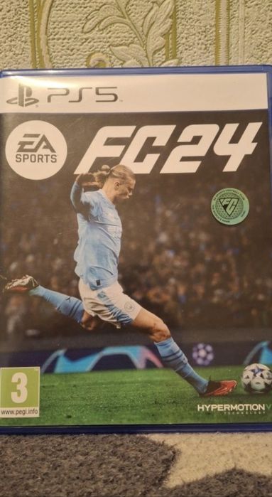 FC24 на ps5 диск