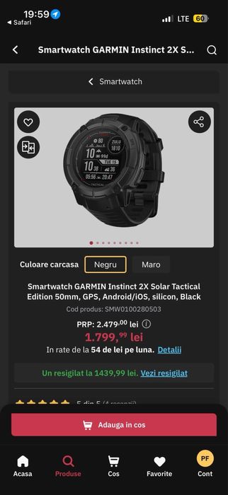 Garmin instinct 2x solar tactical