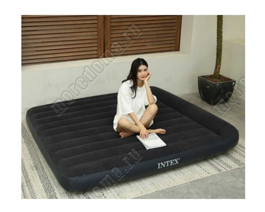Матрас надувной-152х203х25 см Intex-64143 Доставка бесплатно