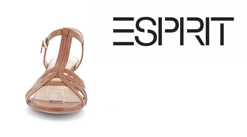 Дамски сандали Esprit 022EK1W325 Camel 38 5 UK Дамски обувки на ток