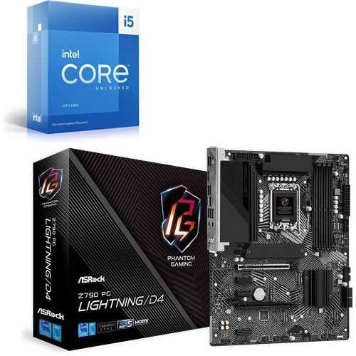 Kit PC - Intel i5-13600KF + ASRock Z790 PG Lightning + Contact Frame