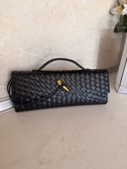 Дамски клъч Bottega Veneta Andiamo черен