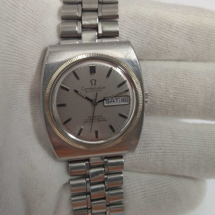 Ω OMEGA Constellation Day&Date, Steel, Vintage, 1969г.